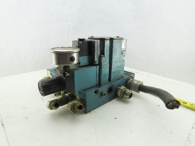Mac 6311D-211PM-111DA Pneumatic Manifold 3 Valve Assembly 120V