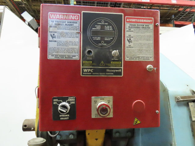 Federal Model 32 Ton OBI Mechanical Punch Press 3" Stroke 8" Throat 2Hp 3Ph
