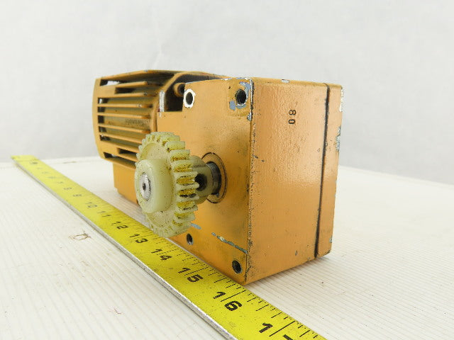 Bauser DGK 6550 Gearmotor 265/Y460V 3Ph 12mm Shaft