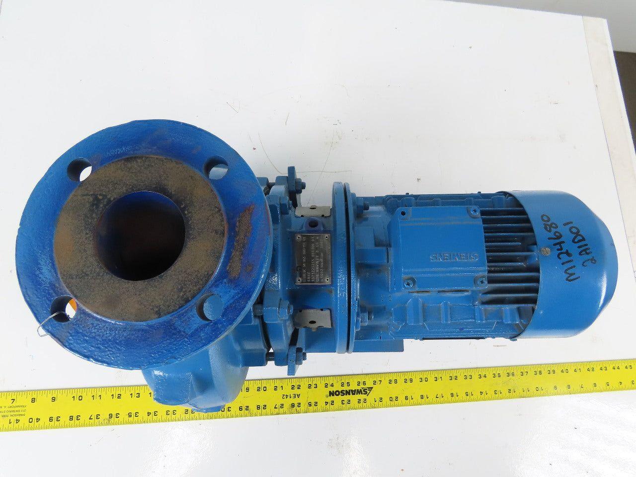 KSB ETABLOC GN 065-160/154 1.75Kw 2-1/2"x3" Centrifugal Pump End Suction 480Y