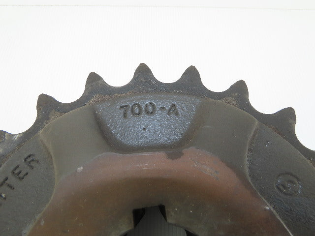 Morse 700-A Torque Limiter #100 Roller Chain Sprocket 22T 1.25" Pitch 2" Bore
