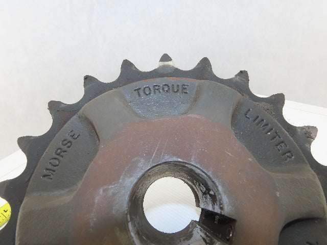 Morse 700-A Torque Limiter #100 Roller Chain Sprocket 22T 1.25" Pitch 2" Bore