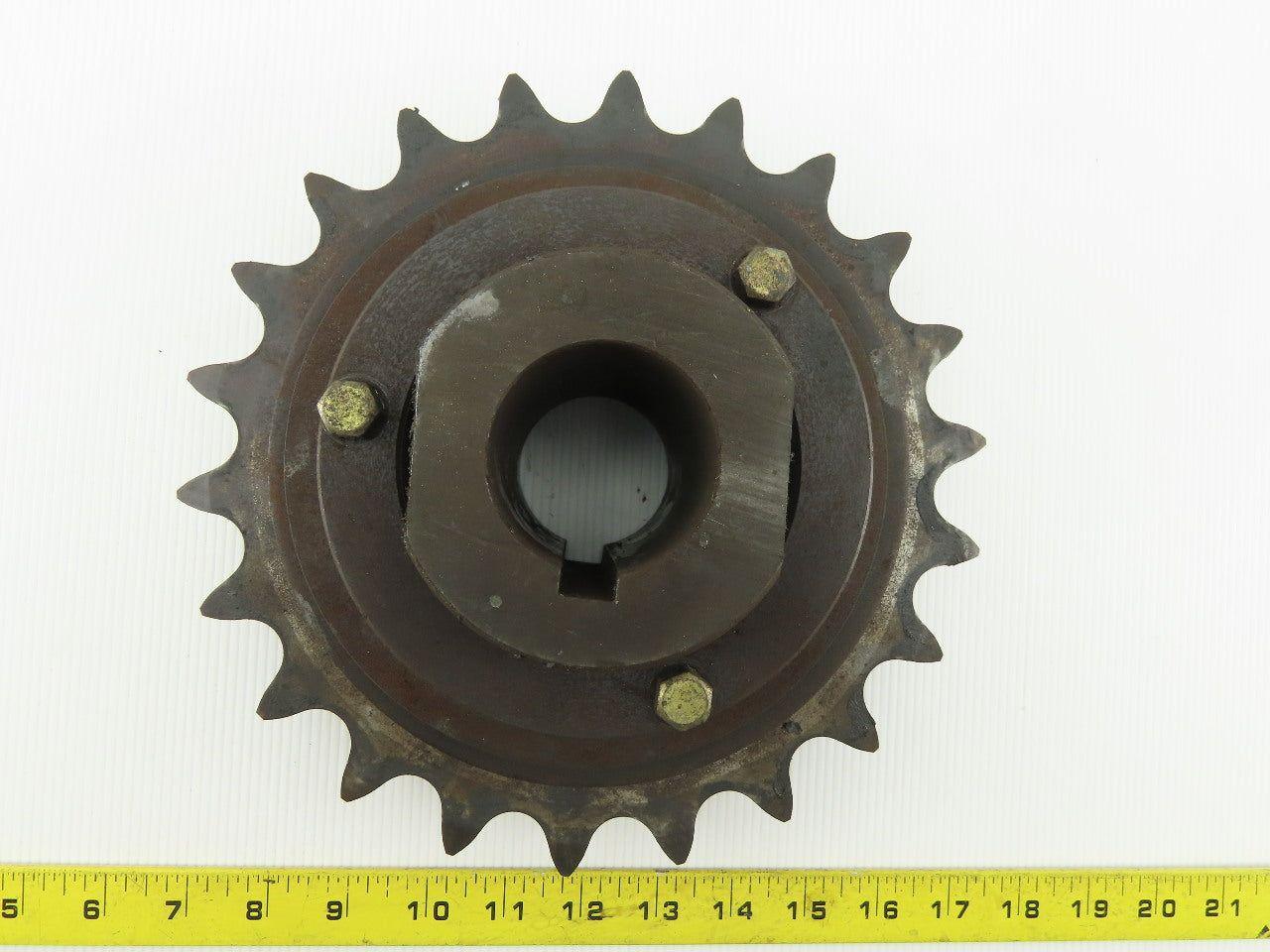 Morse 700-A Torque Limiter #100 Roller Chain Sprocket 22T 1.25" Pitch 2" Bore