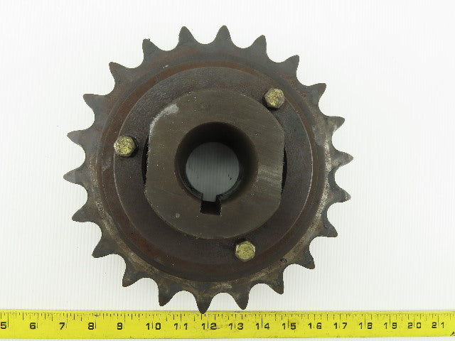 Morse 700-A Torque Limiter #100 Roller Chain Sprocket 22T 1.25" Pitch 2" Bore
