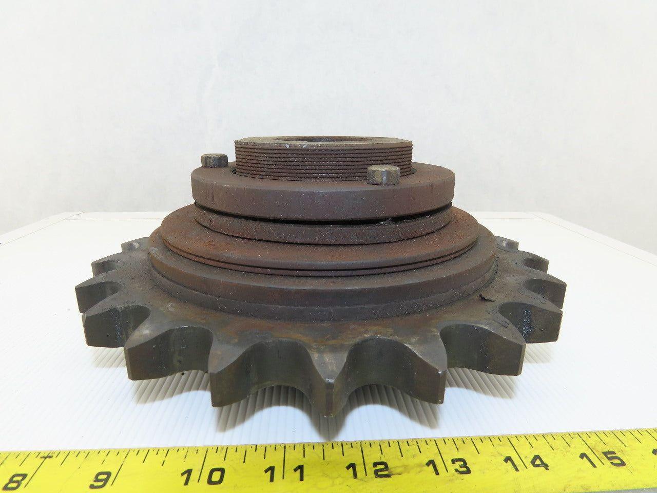Morse 700-A Torque Limiter #100 Roller Chain Sprocket 22T 1.25" Pitch 2" Bore