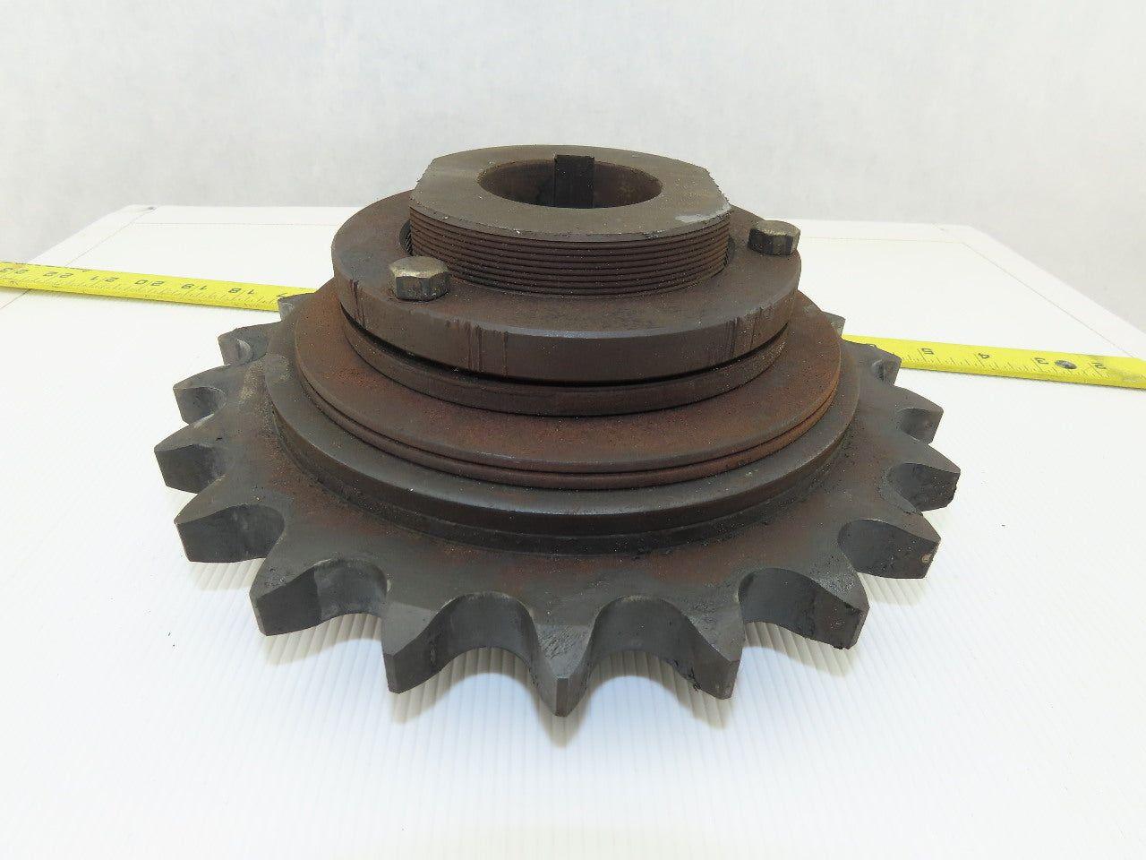 Morse 700-A Torque Limiter #100 Roller Chain Sprocket 22T 1.25" Pitch 2" Bore