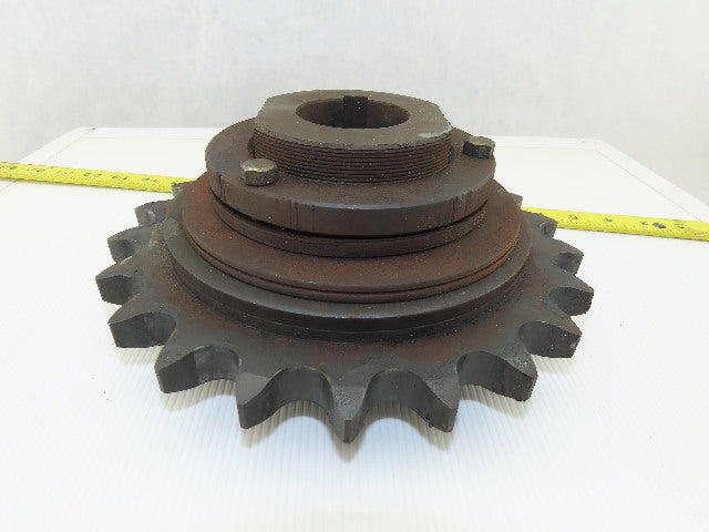 Morse 700-A Torque Limiter #100 Roller Chain Sprocket 22T 1.25" Pitch 2" Bore