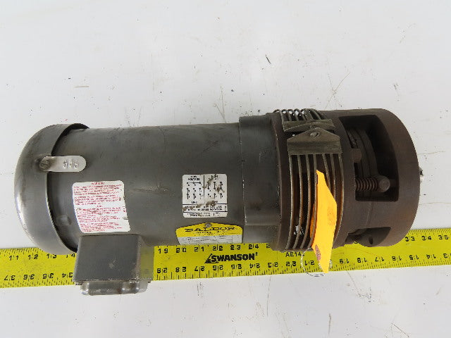 Baldor VM31116 1HP Electric Motor 143TC Frame 208-230/460V 3Ph 1125RPM