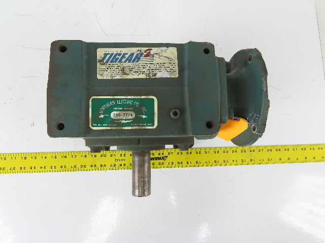 Dodge Tigear 2 Size 35 Worm Gear Box Speed Reducer 30:1 Ratio 4.43Hp