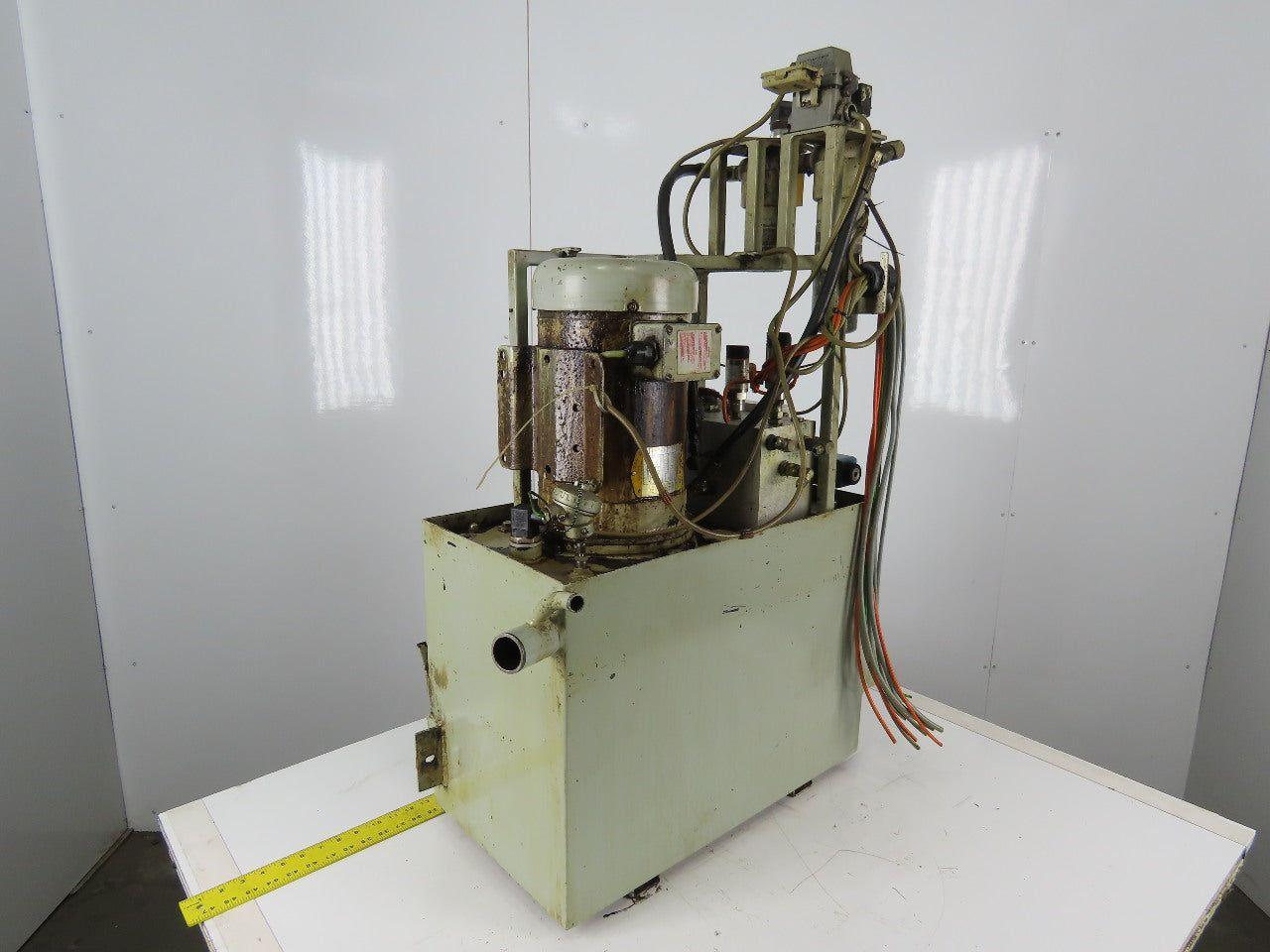 2Hp 19 Gallon Hydraulic Power Unit 208- 230/460V 3Ph W/ZSPG4D-10U Pump