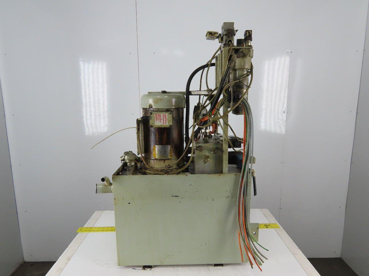 2Hp 19 Gallon Hydraulic Power Unit 208- 230/460V 3Ph W/ZSPG4D-10U Pump