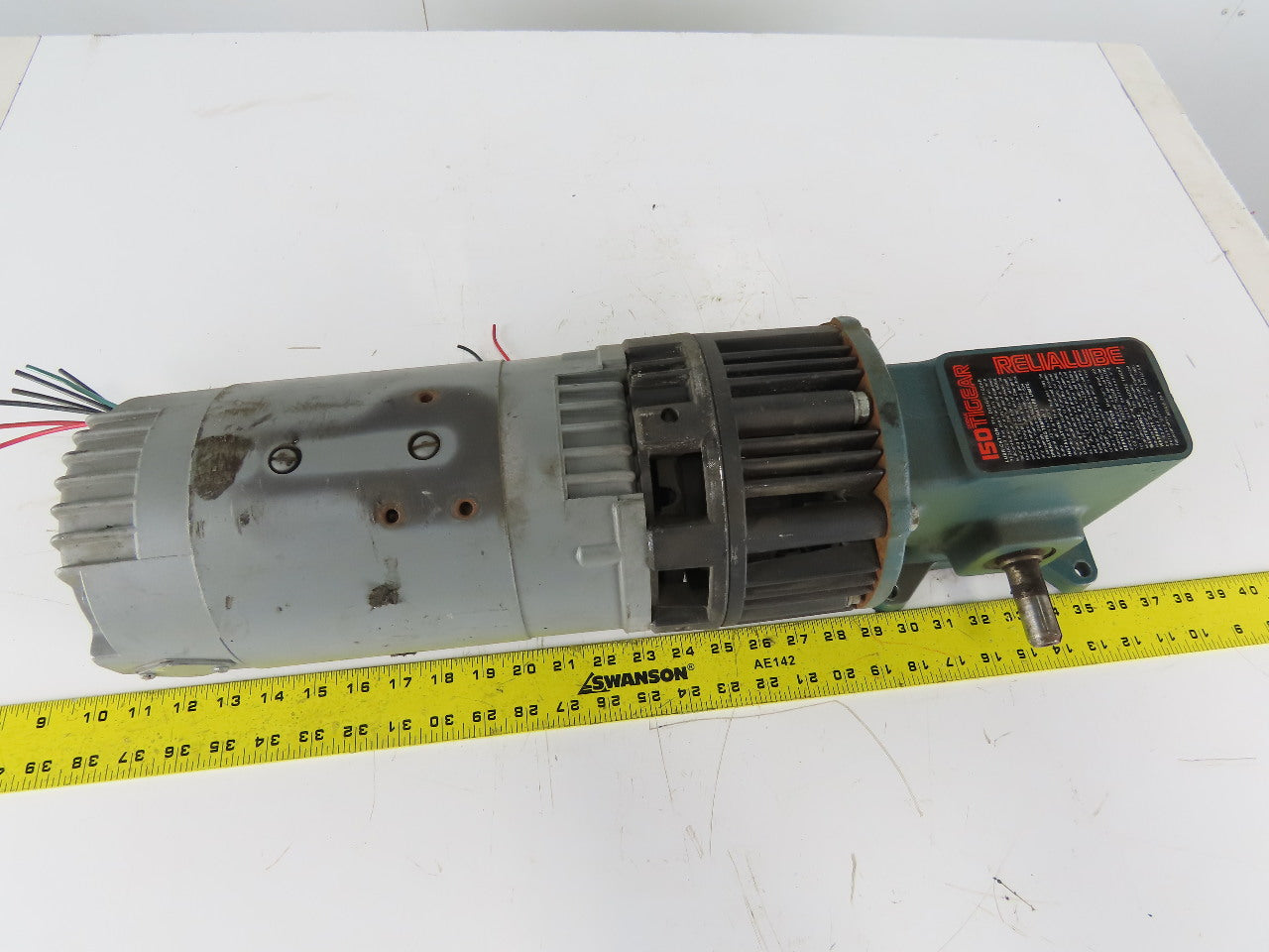 Dodge M615864001 DC Gear Motor W/General Electric Motor & Warner EM 50-40 Brake