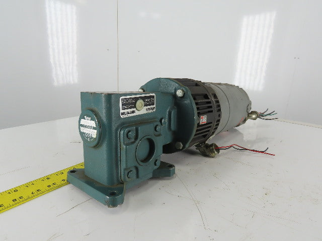 Dodge M615864001 DC Gear Motor W/General Electric Motor & Warner EM 50-40 Brake