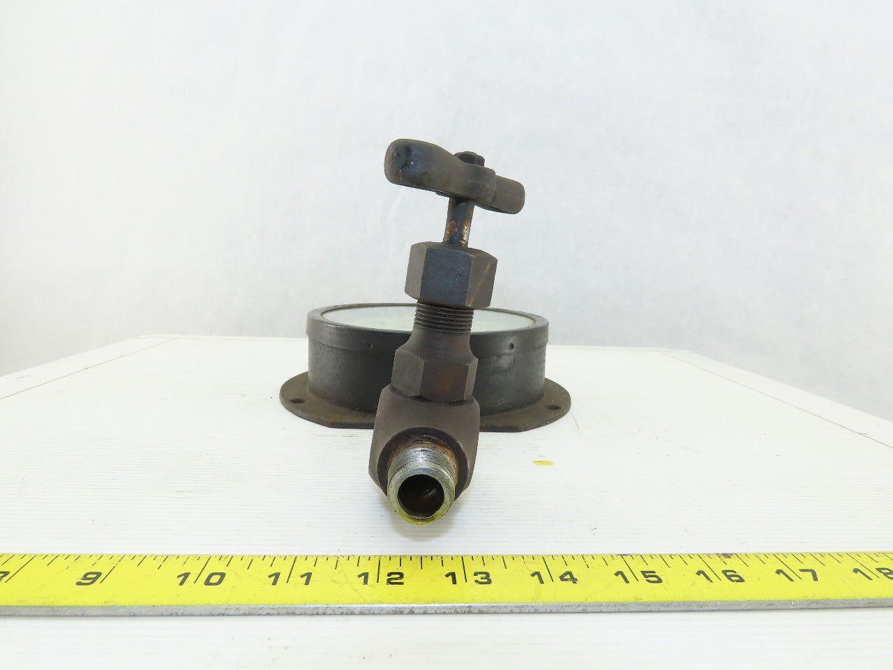 Ashcroft AMP 8331 Vintage Antique 5-1/2" Pressure Gauge 0-100PSI