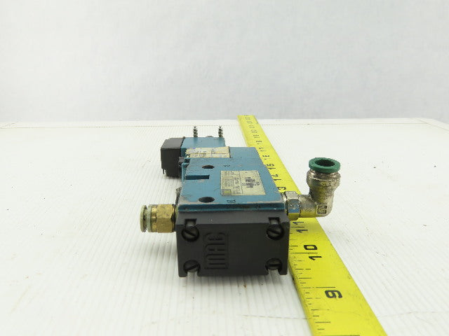 MAC 811C-PM-111A-152 Pneumatic Air Solenoid Valve W/PME-11AAAA 120V Coil