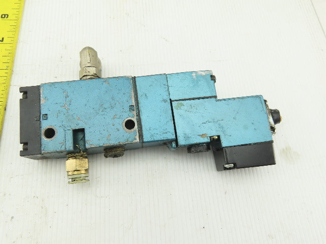 MAC 811C-PM-111A-152 Pneumatic Air Solenoid Valve W/PME-11AAAA 120V Coil