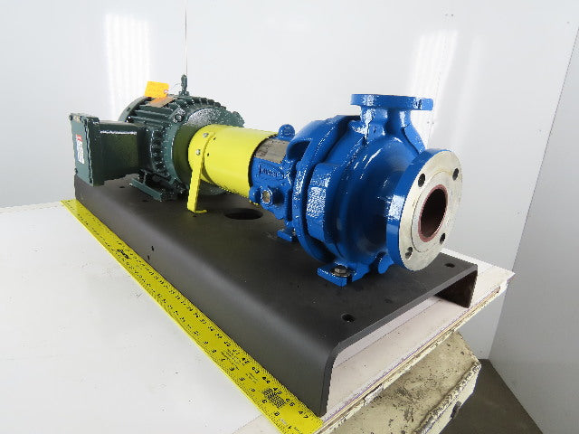 Flow Serve PE1YA5.25 10Hp 3"x1-1/2" Stainless Centrifugal Pump Package 230/460V