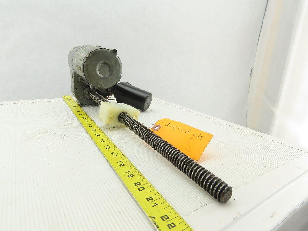 Electrol M-V03882AA76 Gear Motor Actuator Screw 19:1 Ratio 115V 1Ph