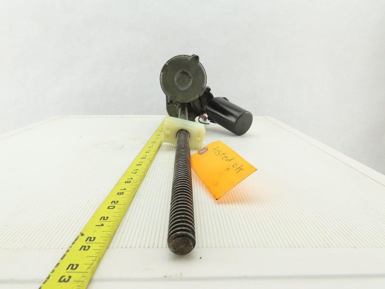 Electrol M-V03882AA76 Gear Motor Actuator Screw 19:1 Ratio 115V 1Ph