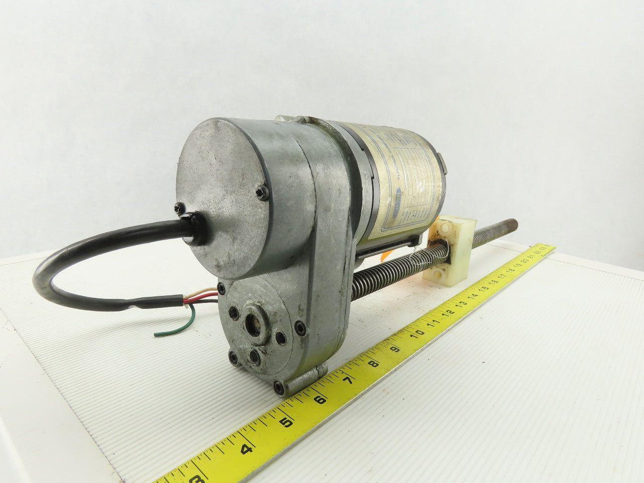 Electrol M-V03882AA76 Gear Motor Actuator Screw 19:1 Ratio 115V 1Ph