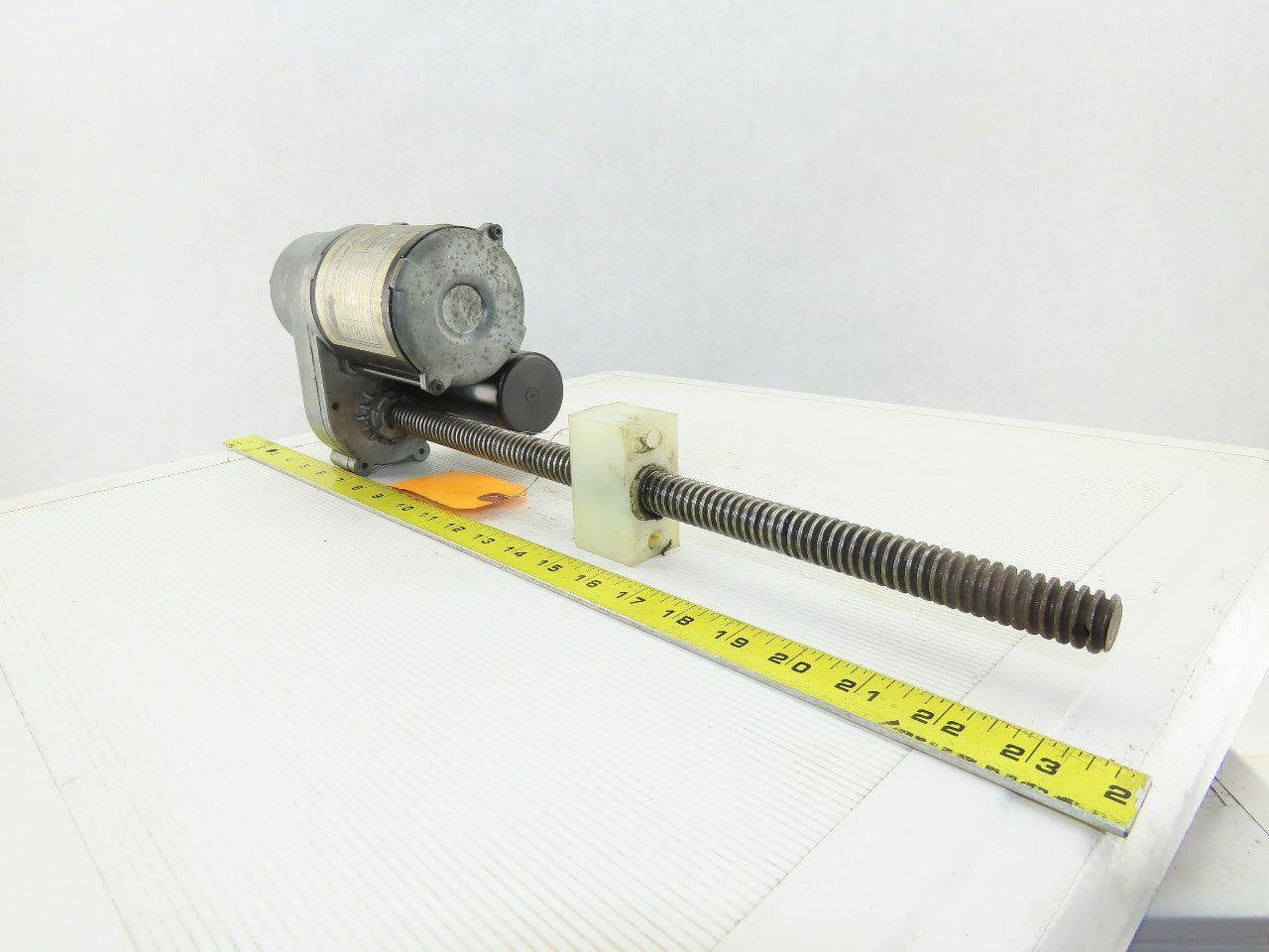 Electrol M-V03882AA76 Gear Motor Actuator Screw 19:1 Ratio 115V 1Ph