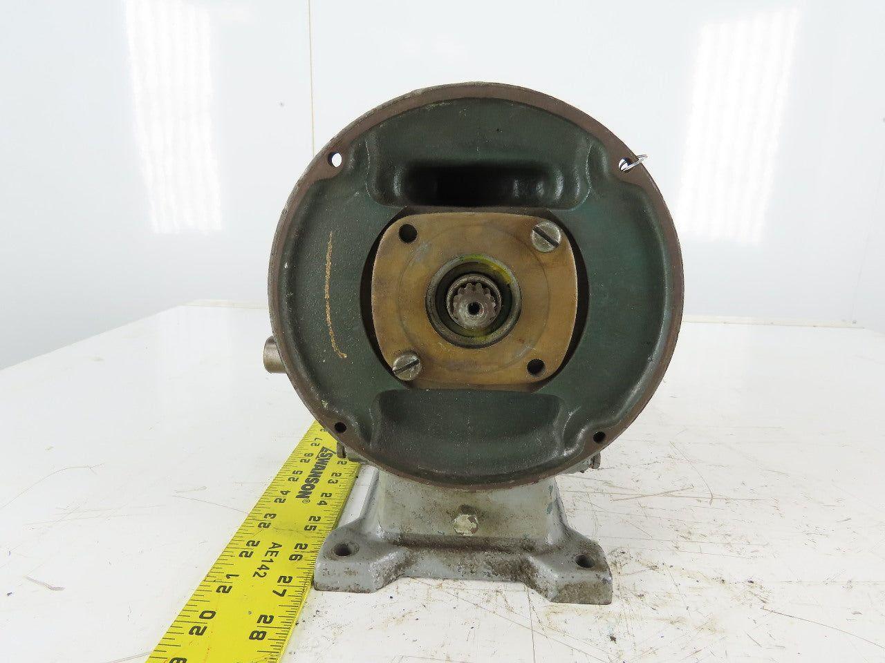 Reliance 804786JY 10:1 Gear Box Speed Reducer 1-1/2Hp 7/8" Output Shaft