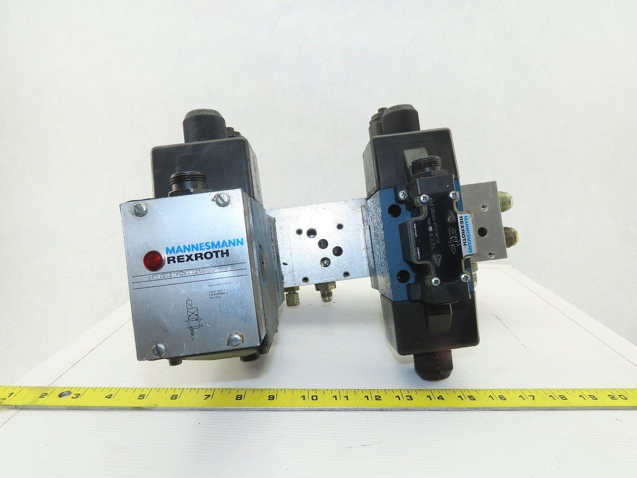 Rexroth Hydraulic valves W/3 Port Manifold Base Assembly