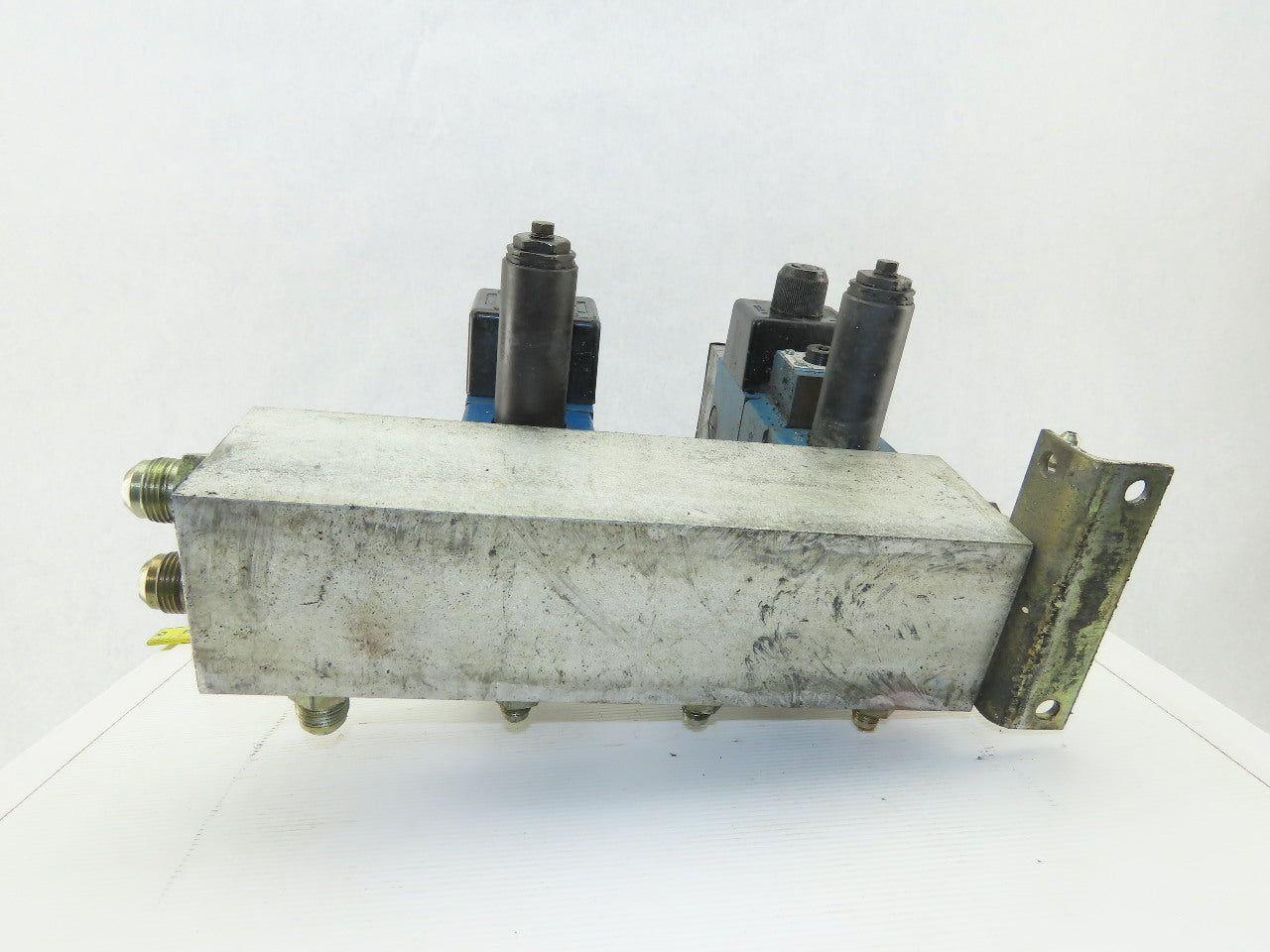 Rexroth Hydraulic valves W/3 Port Manifold Base Assembly