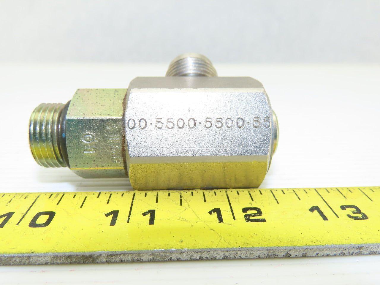 Swivel Fitting 1/2" Male O-Ring Boss X 1/2" Male J
