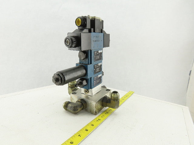 Rexroth 4WE6J61/EW11ON9DK25L 4/3 Way Float Center Hydraulic Check Regulated