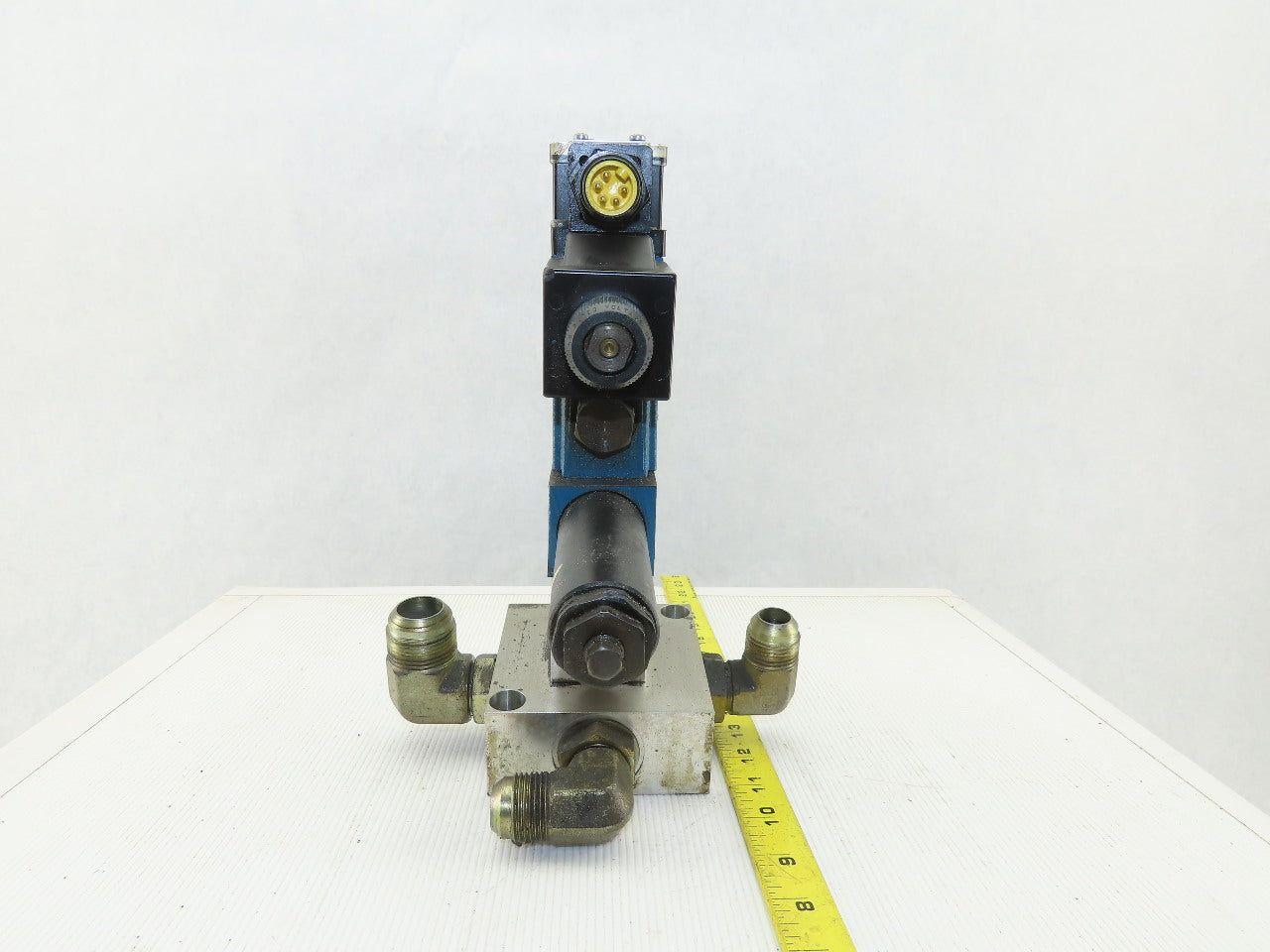 Rexroth 4WE6J61/EW11ON9DK25L 4/3 Way Float Center Hydraulic Check Regulated