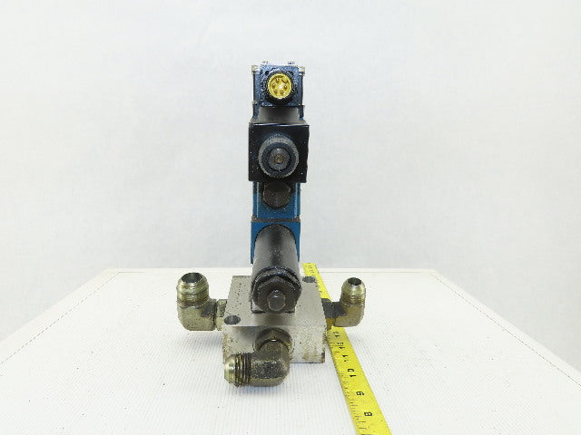 Rexroth 4WE6J61/EW11ON9DK25L 4/3 Way Float Center Hydraulic Check Regulated