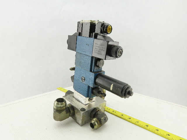 Rexroth 4WE6J61/EW11ON9DK25L 4/3 Way Float Center Hydraulic Check Regulated