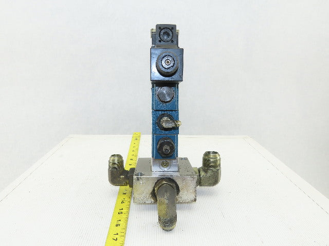 Rexroth 4WE6J61/EW11ON9DK25L 4/3 Way Float Center Hydraulic Check Regulated