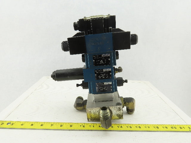 Rexroth 4WE6J61/EW11ON9DK25L 4/3 Way Float Center Hydraulic Check Regulated