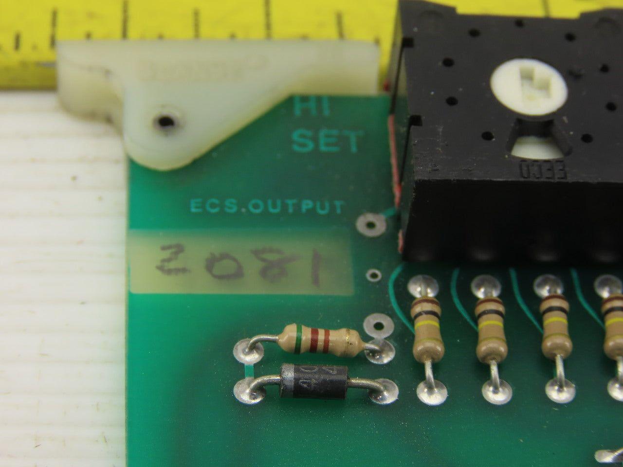 Futronix 2081 ECS Output Card Circuit Board PCB