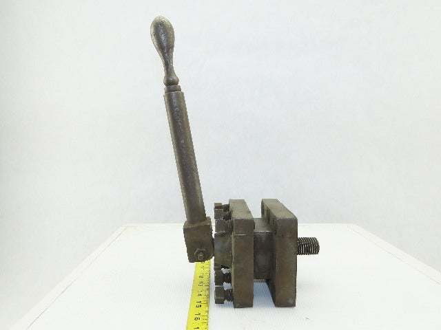 Lathe 4 Position Quick Change Manual Tool Post Holder 4-1/2"x4-1/2"