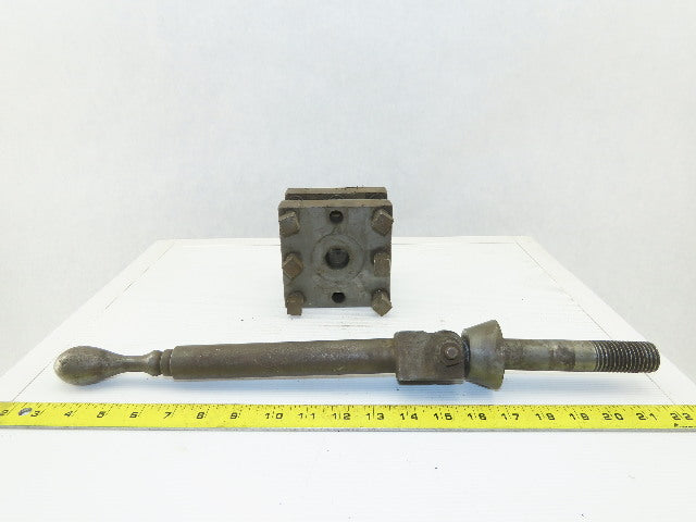 Lathe 4 Position Quick Change Manual Tool Post Holder 4-1/2"x4-1/2"