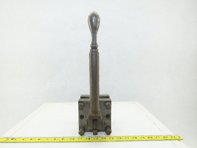 Lathe 4 Position Quick Change Manual Tool Post Holder 4-1/2"x4-1/2"