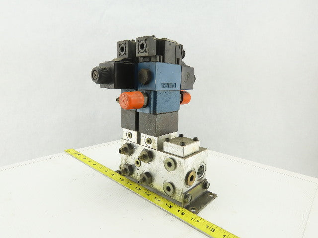 Rexroth 4WE6C61/EW110N9DK23L 4/2 Position Regulated Hydraulic Check Assembly