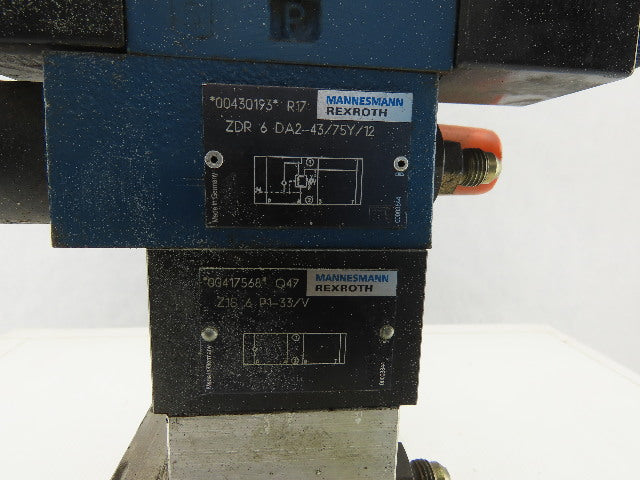 Rexroth 4WE6C61/EW110N9DK23L 4/2 Position Regulated Hydraulic Check Assembly