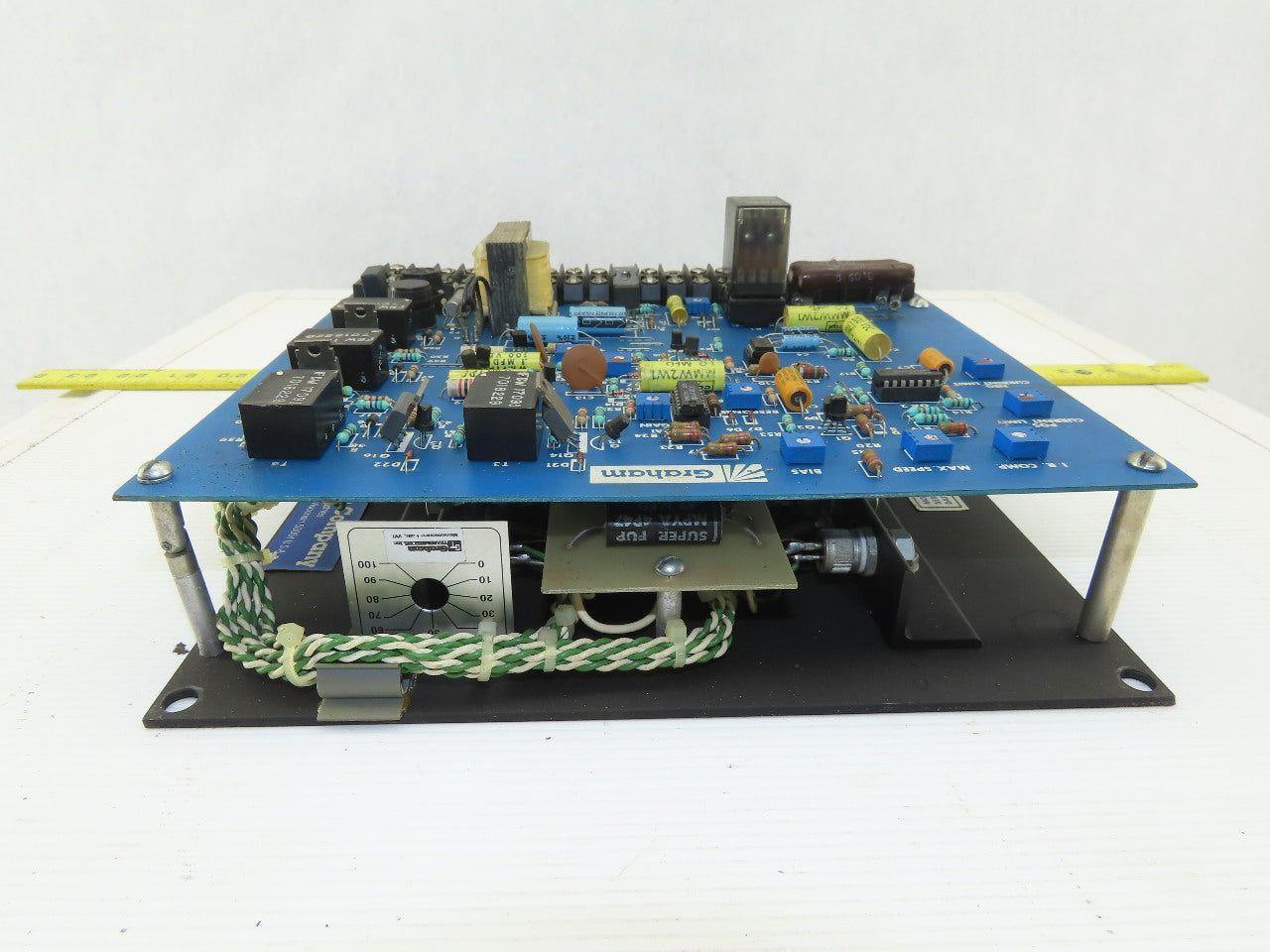 Graham SCR 1623C 2HP Drive 240VAC 17.4A 50/60Hz