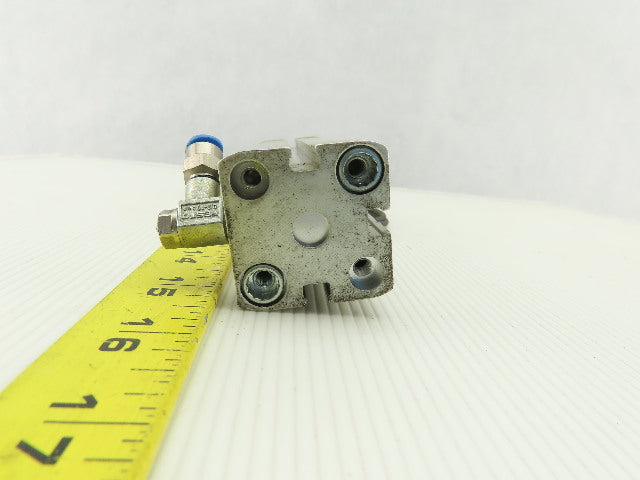 Festo TD08 ADN-25-120-I-P-A Pneumatic Compact Air Cylinder 25mm x 120mm 145 PSI