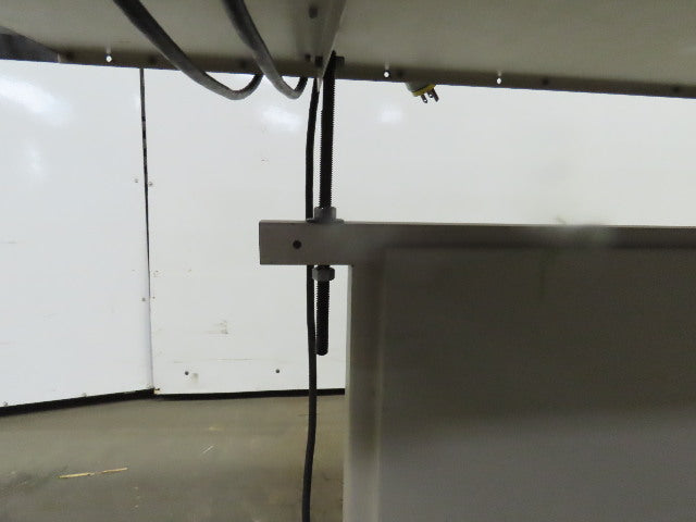 12"Wx46"L"x31"H Smooth Belt Conveyor 115V 1Ph 0-63" FPM