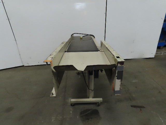 12"Wx46"L"x31"H Smooth Belt Conveyor 115V 1Ph 0-43 FPM