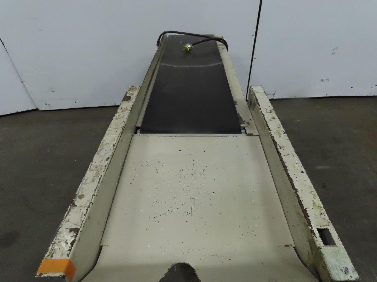 12"Wx46"L"x31"H Smooth Belt Conveyor 115V 1Ph 0-43 FPM