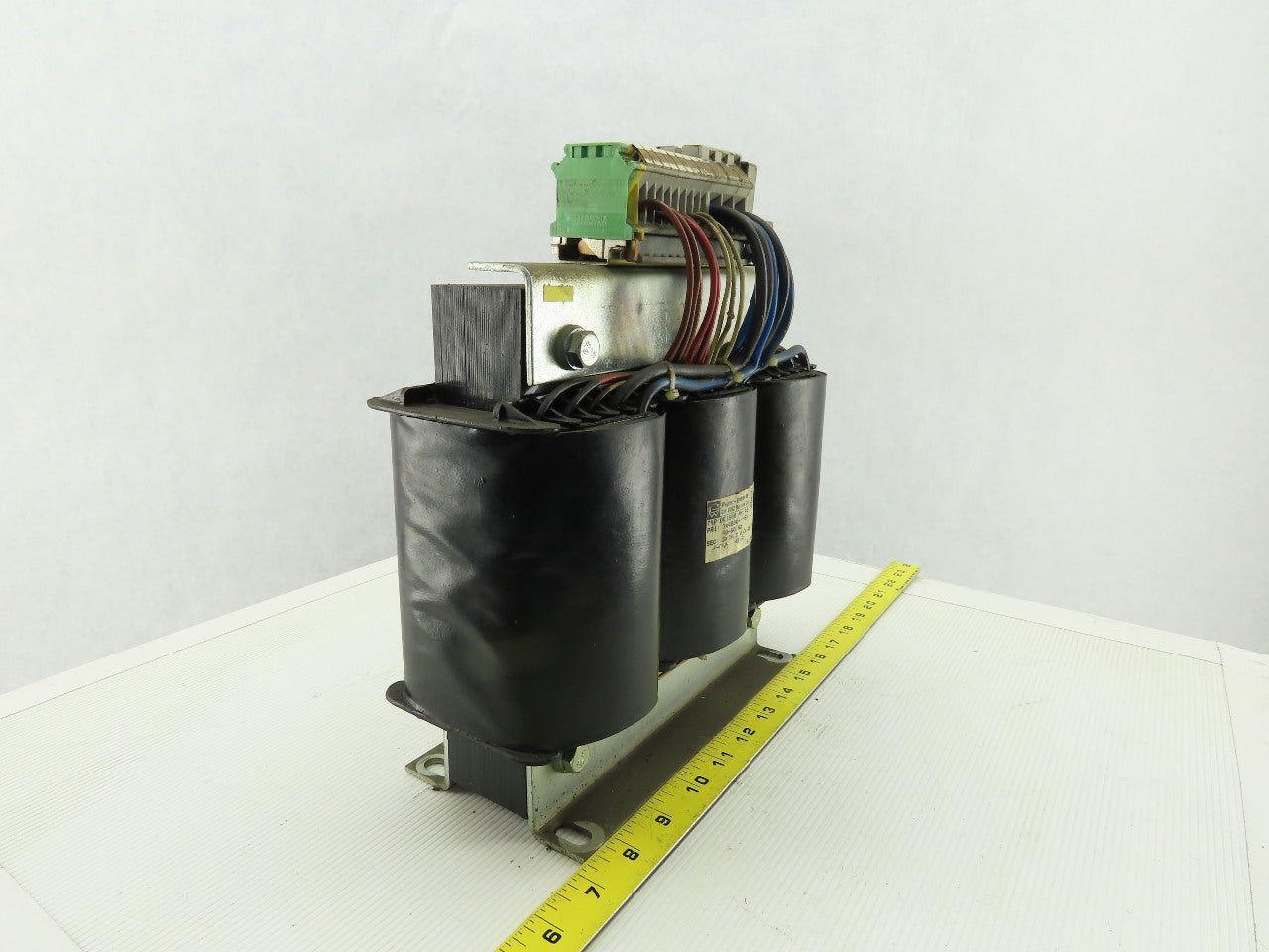 Wagner + Grimm Type DE1600 Transformer 3X480V Primary 3xa9,5 V Secondary