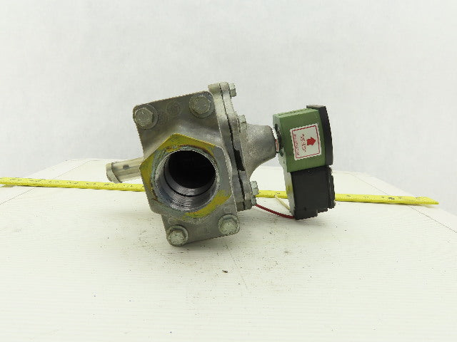 ASCO JKP 8214G271VI 1-1/4" NPT 2-Way Fuel Gas Solenoid Valve 120V