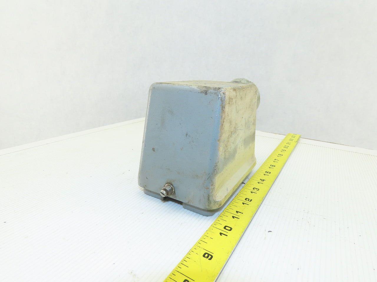 Harting HAN-E24F 24-Pin Female Connector Plug Housing Hood Side Entry 16A 400V