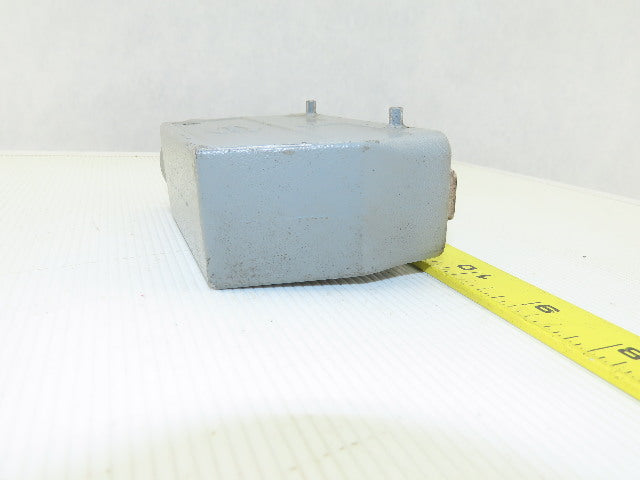Harting 24-Pin Male Cable Connector Plug Aluminum Hood 16 Amp 500V